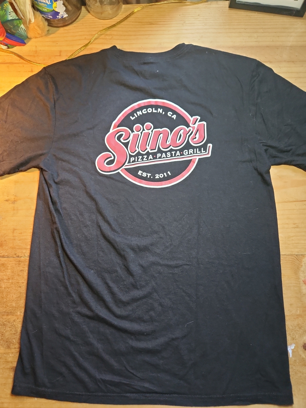 District Perfect Dri Graphic T, Men's Medium, Black. NWOT